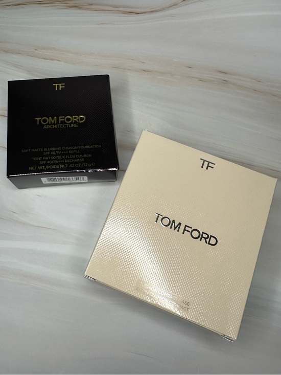 Tom Ford Other - Tom Ford Architecture Soft Matte Blurring Cushion 0.6 Sand Case + Refill